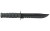 KBAR FIGHTING KNF 7" BLK SRTD W/STH