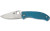 SPYDERCO TENACIOUS TI 3.35" BLUE/SLV