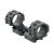 MPA Bolt Action Scope Rings 35mm 1.250" Height Black