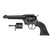 Diamondback Sidekick Checkered Polymer Grip Handgun .22 WMR/.22 LR 9rd Capacity 5.5" Tapered Barrel SA/DA Black