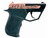 TAURUS 22TUC 22LR BLACK/C.BLOSSOM 2.5IN BARREL 9RD 1-22TUC131-CB