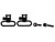 UNCLE MIKES QD SWIVELS W/ WOOD SCREWS 1.25"