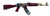 ZASTAVA ZPAPM70 AK RIFLE SERBIAN-AMERICAN HISTORY LIMITED EDITION CERAKOTE 16.5IN CHROME LINED BARREL 1.5MM RECEIVER BULDGED TRUNNION 20RD ZR7762AMS