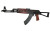 ZASTAVA M70 762X39 16" 30RD RED TF
