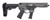 LWRC IC-9 9MM 5.7IN BARREL 33RD TUNGSTEN GREY PISTOL WITH SBA3 BRACE ICP9TG5KSBA3