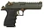 MAGNUM RESEARCH DESERT EAGLE L5 .50AE 5IN BARREL 7RD BLACK FRAME MIL-SPEC GREEN SLIDE MUZZLE BRAKE DE50L5MSG