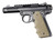 Ruger 22/45 MKIV Rubber Grip with Finger Grooves Flat Dark Earth