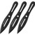 Smith & Wesson 3 8" Throwing Knives 4 1/4" Blade Black