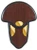 Allen Turkey Tail Mounting Kit Hardwood