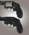 Hogue S&W J Frame Round Butt Centennial/Polymer Bodyguard Rubber Tamer Grip - Black