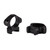 Konus 2-Piece Steel Riflescope Rings 1" Low - Matte Black