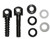 GrovTec Bulk Parts 3/4" Wood Screw Swivel Studs 48/ct