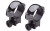 BURRIS MED 1" .22 RINGS DLX STEEL BK