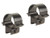 Weaver .22 Tip-Off Ringmount for 3/8" Grooved Receiver - 1" Sure Grip - Black