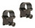 Weaver Sure Grip Detachable Aluminum Scope Rings (4-Screws) 1" X-High Matte