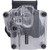 Bulldog Max Multi-Fit Polymer Holster w/ Paddle-Transparent Clear RH