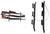 Allen Three Gun Locking Gun Rack with Steel Construction