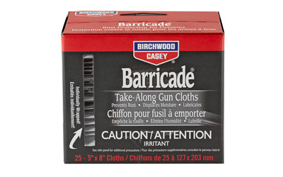 B/C BARRICADE TAKE ALONGS 25 WIPES