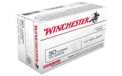 WIN USA 30 CARB 110GR FMJ 50/500