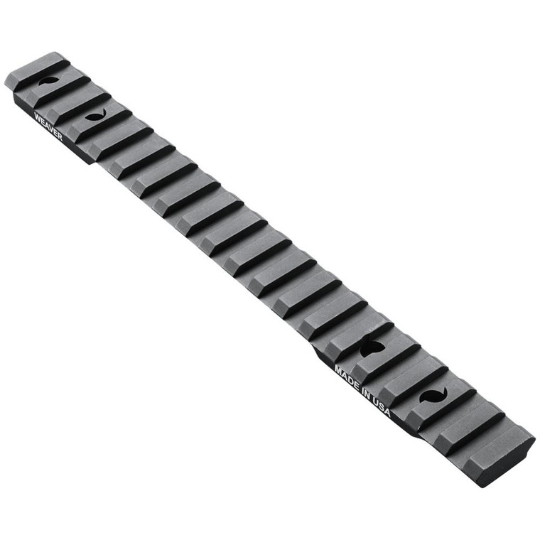 Weaver 1-Piece Extended Multi-Slot Picatinny Scope Base Mossberg Patriot LA