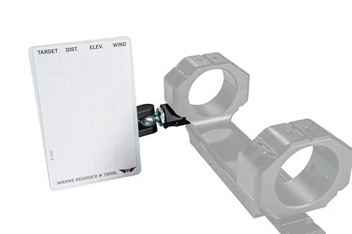 Warne SKYLINE Precision Mount Data Card Holder for Skyline Precision Mount