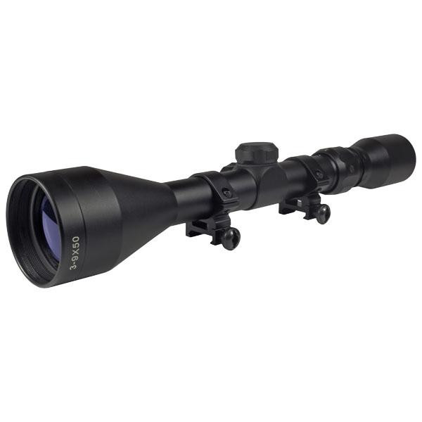 Truglo Buckline Rifle Scope - 3-9x50mm BDC Reticle Black Matte