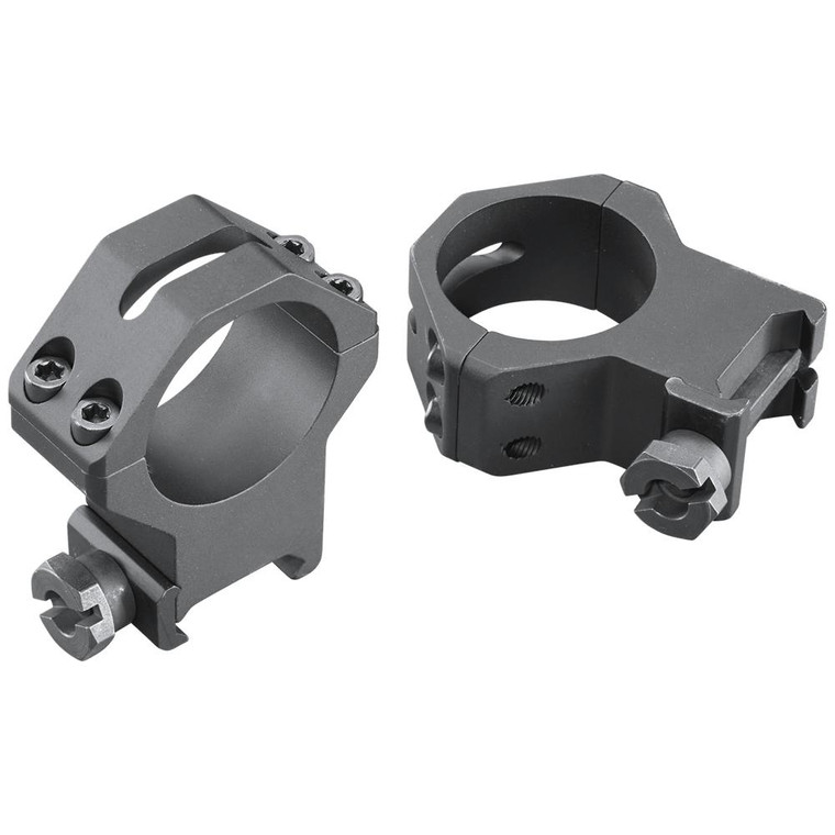 Weaver 4-Hole Tactical Picatinny Aluminum Scope Rings 30mm X-High Matte