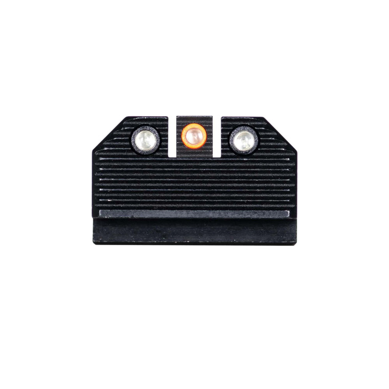 Night Fision Optics Ready Stealth Night Sight Set Orange Front Black Back for Walther