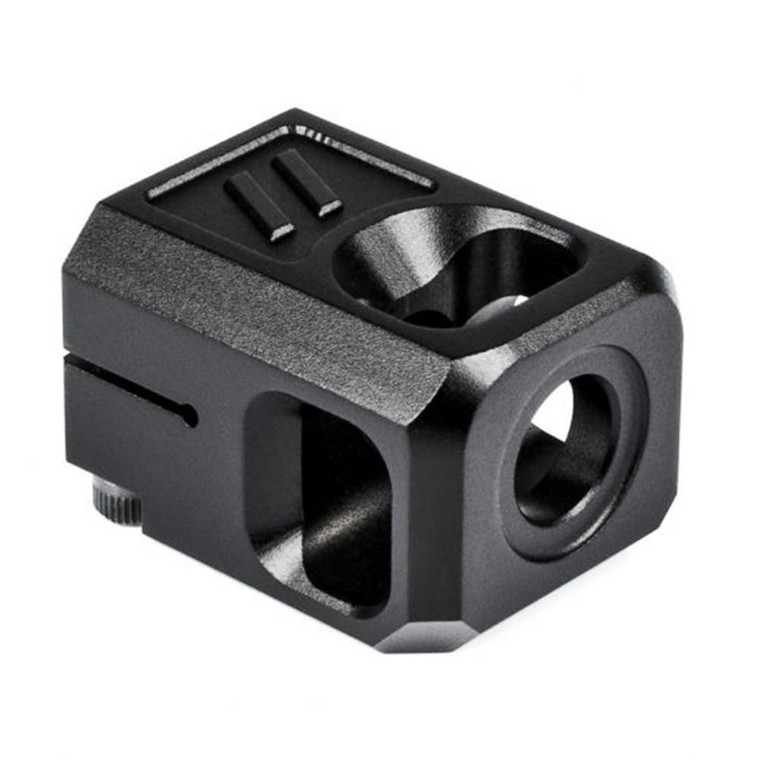 ZEV Technologies Pro Compensator V2 Glock 19 9mm Luger 1/2x28 Thread Black