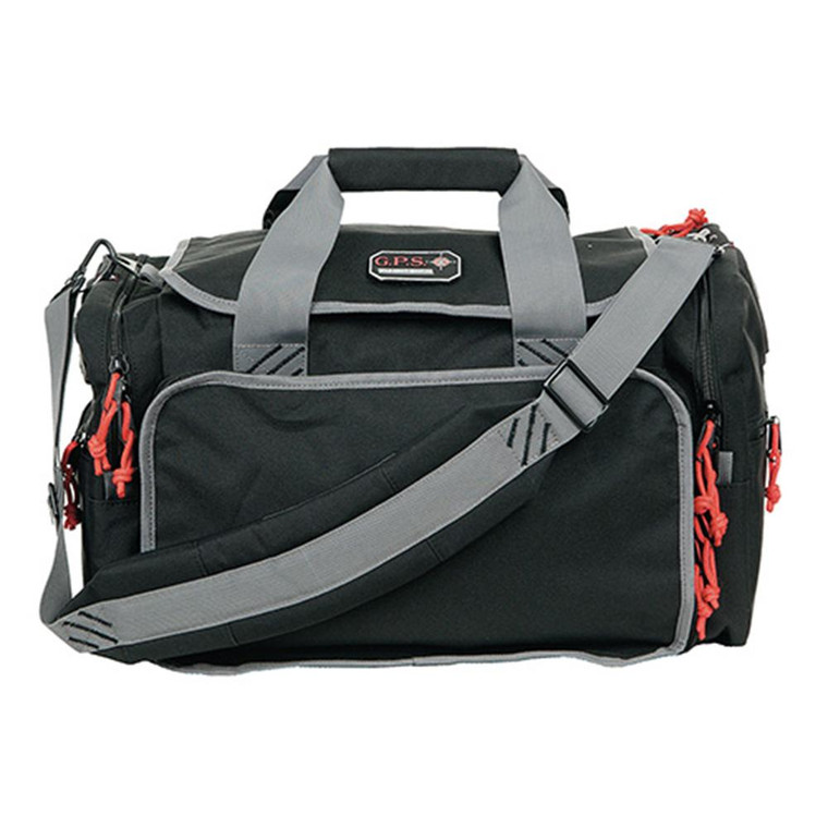 G-Outdoors Large Range Bag with Lift Ports & 4 Ammo Dump Cups-Black