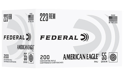 FED AM EAGLE .223 55GR FMJ 200/1000