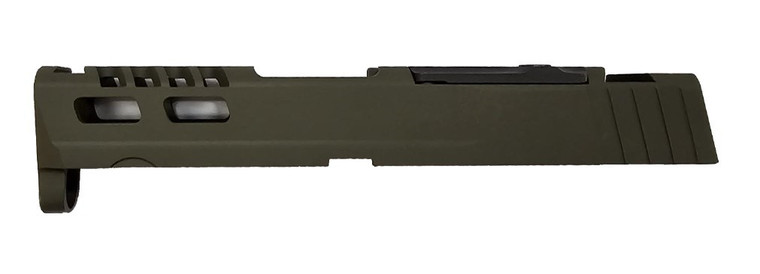 HPP S&W SHIELD SLIDE OD GREEN CAMFOUR EXCLUSIVE