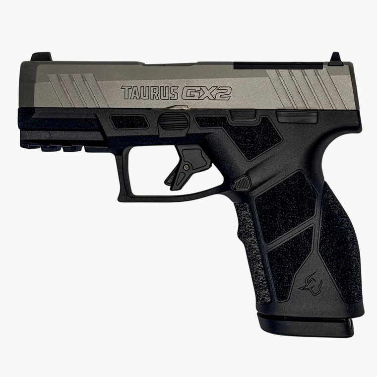 TAURUS GX2 TORO 9MM 3.38IN BARREL 13RD BLACK / SS OR RMSC RL 1-GX2P939