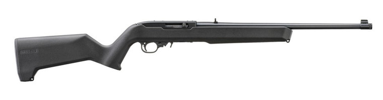 RUGER 10/22 22LR 18.5IN TB BARREL 10RD BLACK / SYNTHETIC GB FS MP MOEX-22 STK 32021
