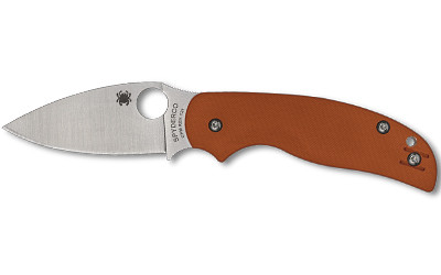 SPYDERCO SAGE 5 BRNT G-10 3" ORG