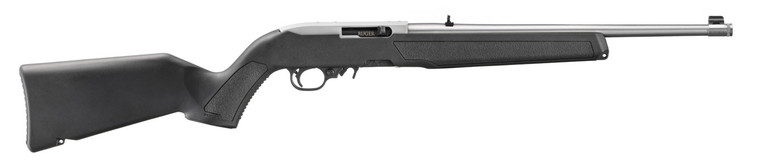 RUGER 10/22 22LR 16.4IN THREADED BARREL 10RD BLACK SS POLYMER STOCK W/M-LOK SLOTS BX TRIGGER 32004