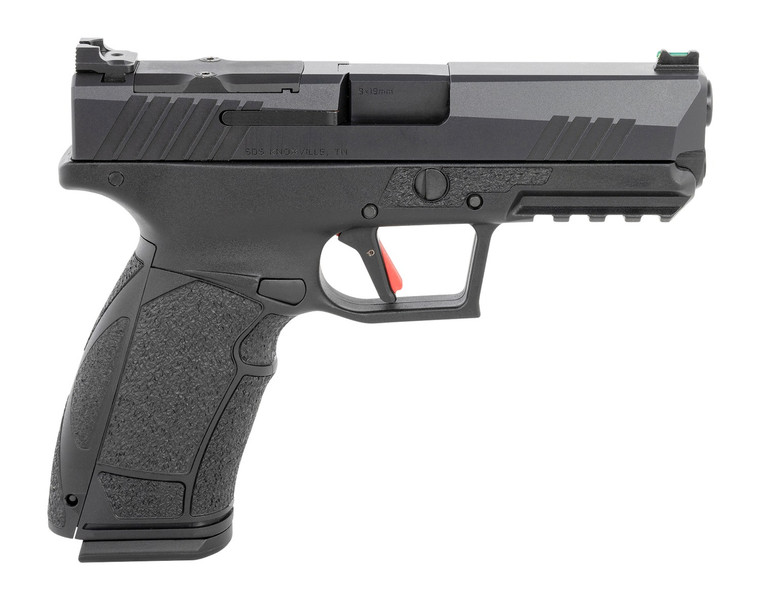 Tisas PX-9 Gen 3 Duty BLK Semi Auto Pistol 9mm Handgun 18rd & 20rd Magazines 4.11" Barrel Black