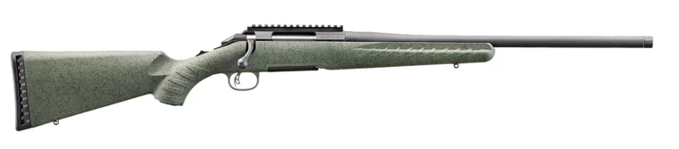 GLENFIELD MODEL A 450 BUSH 20IN BARREL 3RD BLACK THREADED MOSS GREEN SPLATTER STOCK ADJ TRIGGER PICATINNY BASE 52007