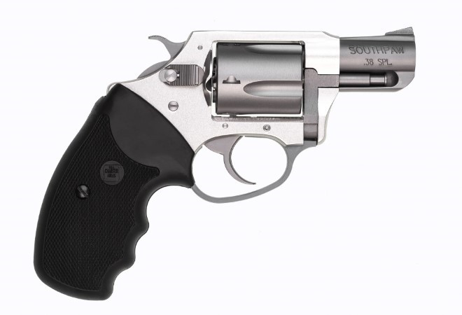 CHARTER ARMS SOUTHPAW .38 SPL. ALUMINUM 5 SHOT 2IN FIXED STANDARD ANODIZED STAINLESS STEEL 93820