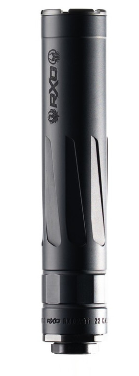DEAD AIR RXD22TI .22LR/ 5.7 SILENCER WITH RXD674 1/2"-28 XRF MUZZLE BRAKE RXD22TIBLK