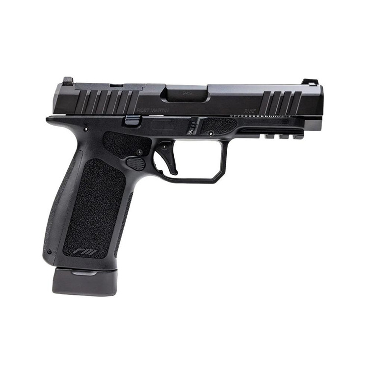 Rost Martin RM1F OR Handgun 9mm Luger 17rd (1) & 19rd (1) Magazines 4.5" Barrel Black
