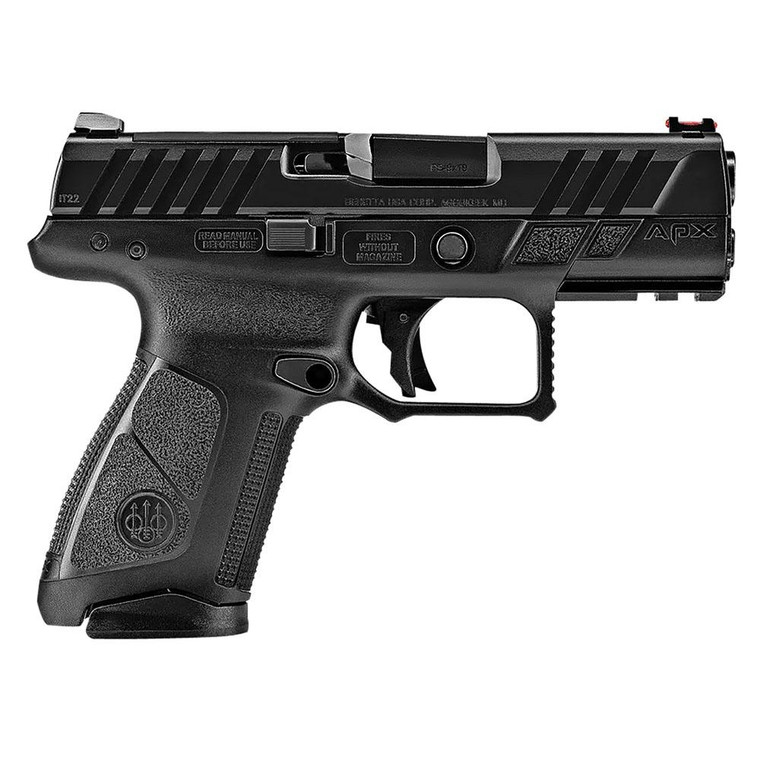 Beretta APX-A1 Compact Handgun 9mm Luger 10rd Magazines(2) 3.7" Barrel Fiber Optic Front Sight