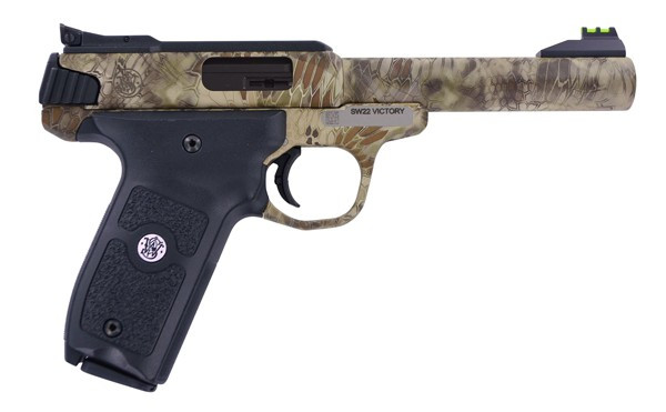 SMITH & WESSON VICTORY 22LR 5.5" CAMO 10RD 10297