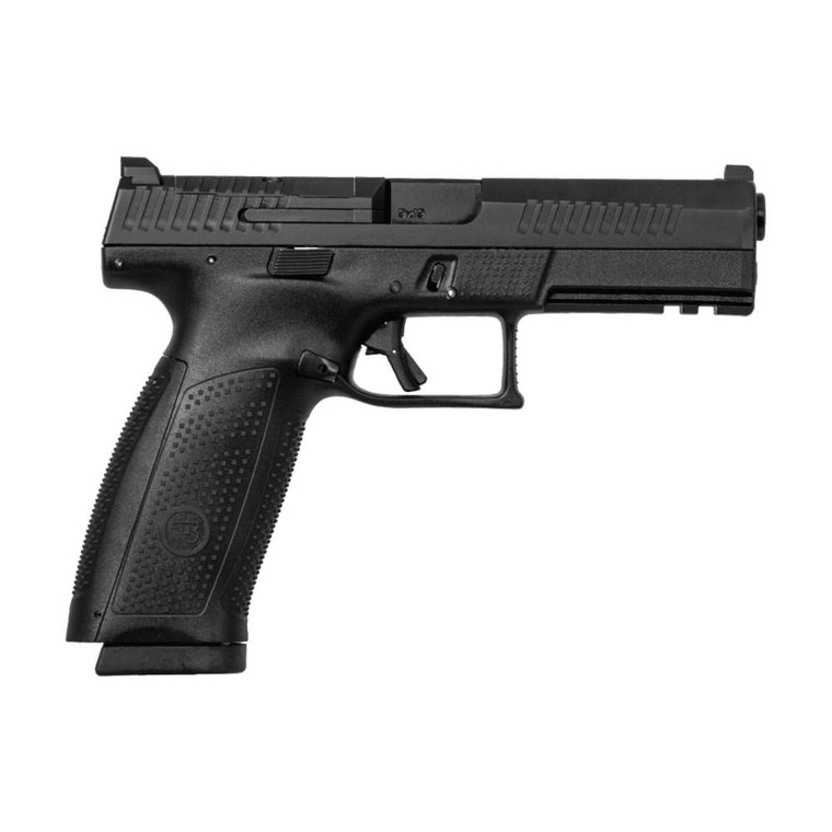 CZ USA P-10 F Handgun 9mm Luger 10rd Magazine 4.5" Barrel Black Optic Ready Fixed Sights