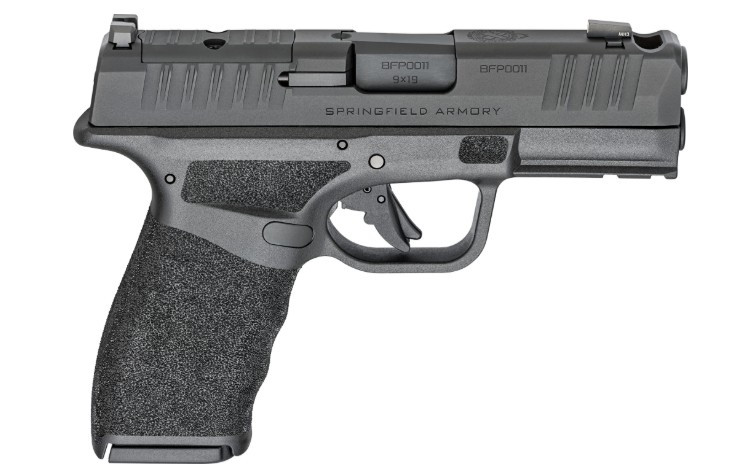 SPRINGFIELD ARMORY HELLCAT PRO OSP COMP 9MM 3.8IN BARREL 10RD BLACK  U-DOT W/TRITIUM CA HCP9379BOSPCA-COMP