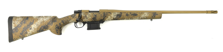HOWA M1500 FENCE LINE MINI ACTION 6MM ARC 22IN BURNT BRONZE BARREL SCORCHED EARTH CAMO HMFN6ARCSE