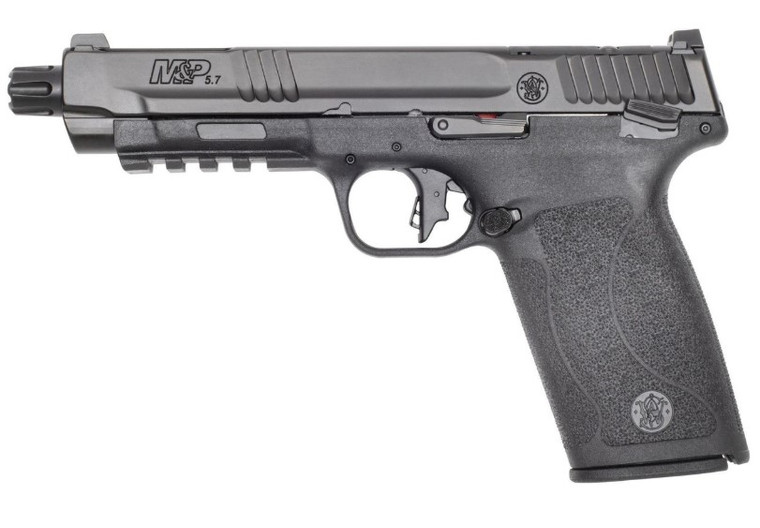 SMITH & WESSON M&P 5.7 5.7X28MM 5IN NON THREADED BARREL 10RD OPTIC READY BLACK 14093