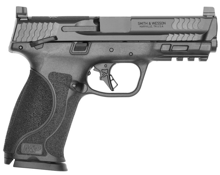 SMITH & WESSON M&P 9 M2.0 9MM 4.25IN BARREL 10RD BLK THUMB SAFETY OR SF TLCI CA COMPLIANT 14276
