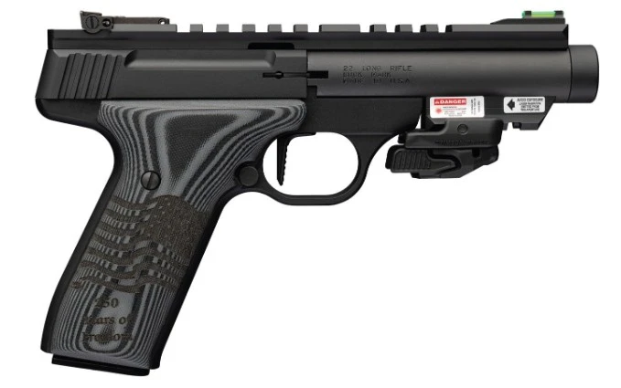 BROWNING BUCK MARK 22LR 4.4IN BARREL 10RD BLACK TB OR G10 GRIP 250Yr AMERICAS IND 051612490