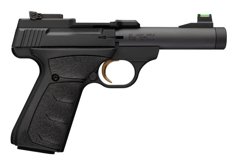 BROWNING BUCK MARK MICRO BULL  22LR 4.125IN BARREL 10RD BLACK TB OR UFX GRIPS 051608490
